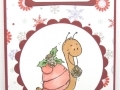 Adventskalender Lift mit Schnecke