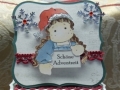 Adventskalender aus 24 Streichhozschachteln